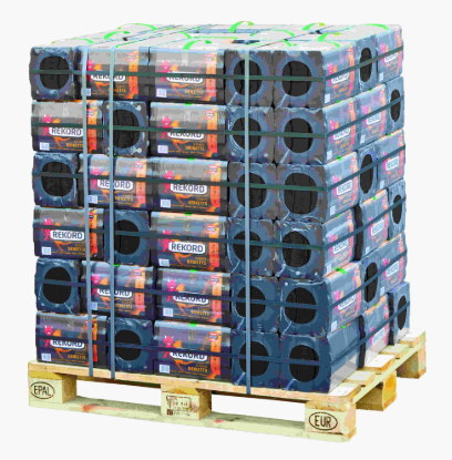 Image de BRIQUETTES REKORD – Palette 960 kg – 96 packs de 10 kg